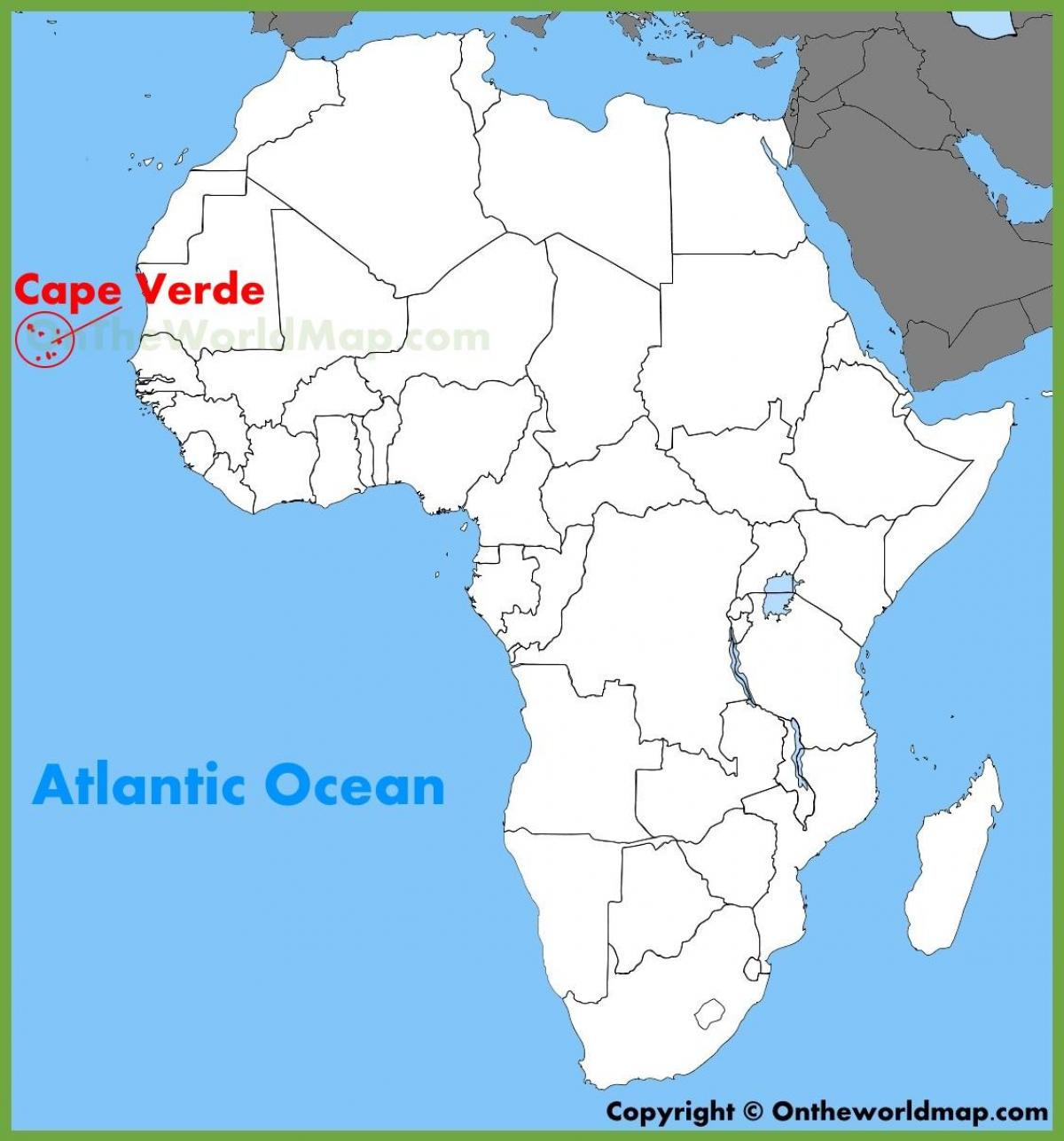 sal Cabo Verde نقشه