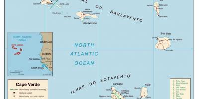 نقشه از Cabo Verde